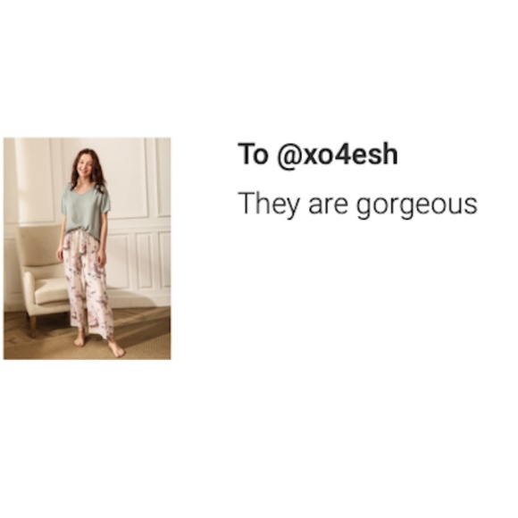 Pastel Green & Pink Floral 2 Piece Pajama Set - Picture 8 of 8